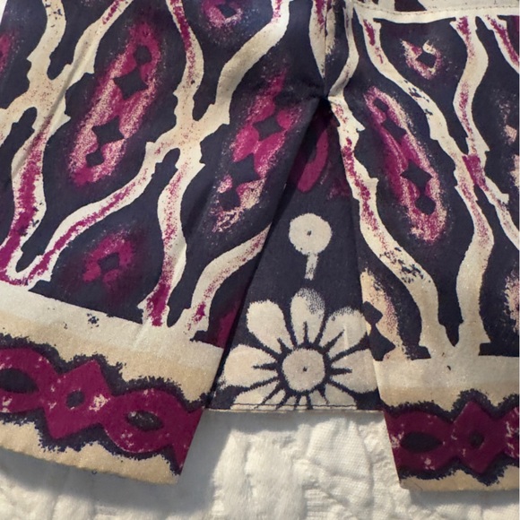 Tory Burch Floral Silk Tunic Dress Size 2 - Picture 7 of 11